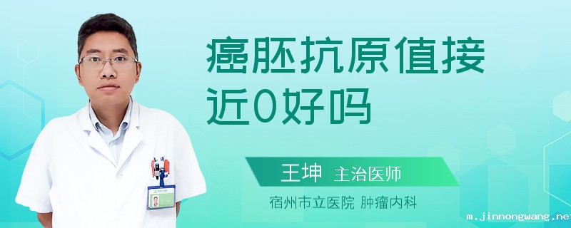 癌胚抗原值接近0好吗