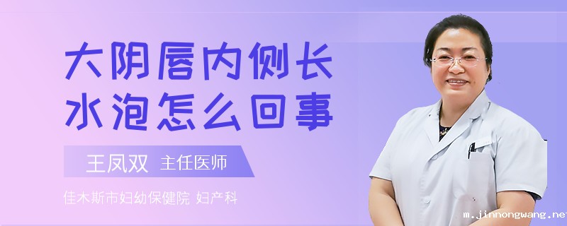 大阴唇内侧长水泡怎么回事